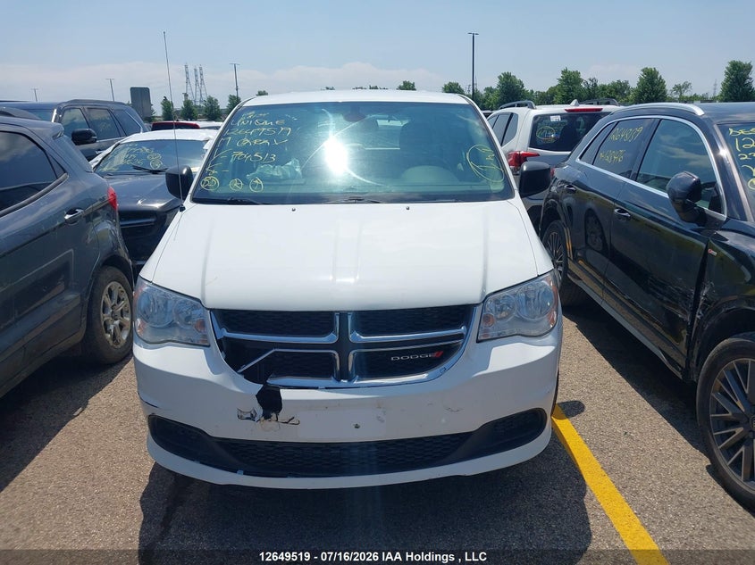 2019 Dodge Grand Caravan Se VIN: 2C4RDGBG9KR704513 Lot: 12649519