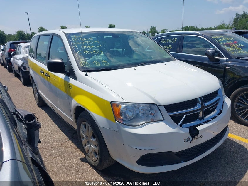 2019 Dodge Grand Caravan Se VIN: 2C4RDGBG9KR704513 Lot: 12649519