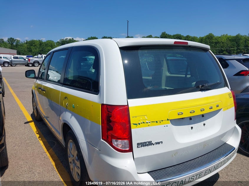 2019 Dodge Grand Caravan Se VIN: 2C4RDGBG9KR704513 Lot: 12649519