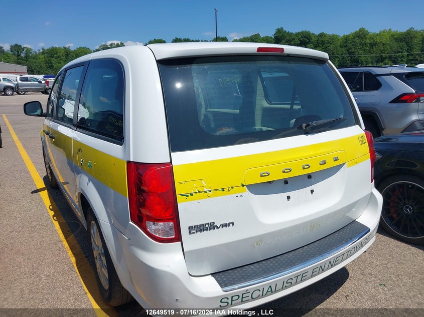 2019 Dodge Grand Caravan Se VIN: 2C4RDGBG9KR704513 Lot: 12649519