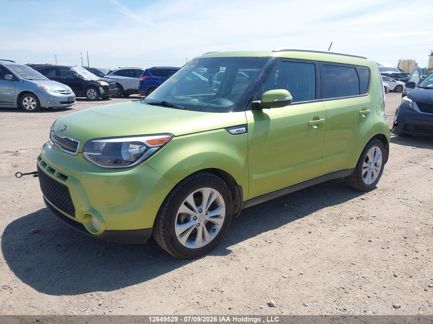 Vin: kndjp3a51f7762944, lot: 3051099, kia soul + 20152