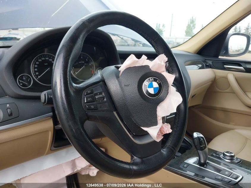 2012 BMW X3 xDrive35I VIN: 5UXWX7C50CL975931 Lot: 12649538