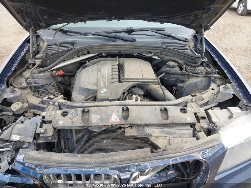 2012 BMW X3 xDrive35I VIN: 5UXWX7C50CL975931 Lot: 12649538