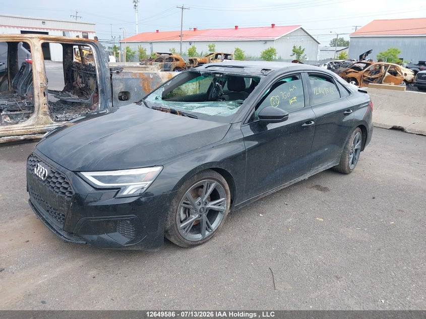 2024 Audi A3, Water, IAAI, VIN WAUGUCGYXRA088107 — photo 2