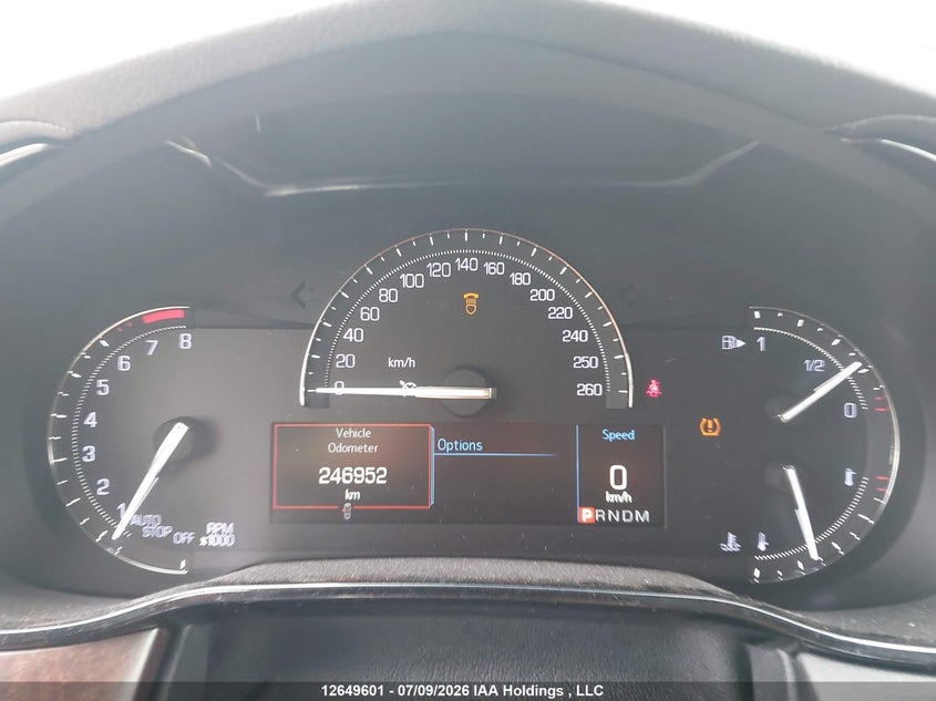 2018 CADILLAC CTS SEDAN 3.6L V-6 DI, DOHC, VVT, 335HP