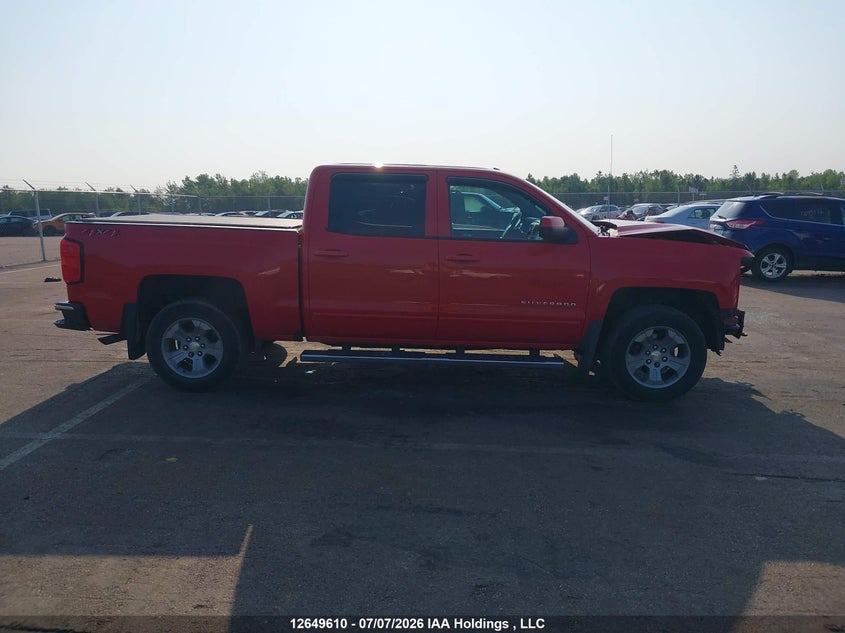 2018 Chevrolet Silverado 1500 1Lt VIN: 3GCUKREC0JG567227 Lot: 12649610