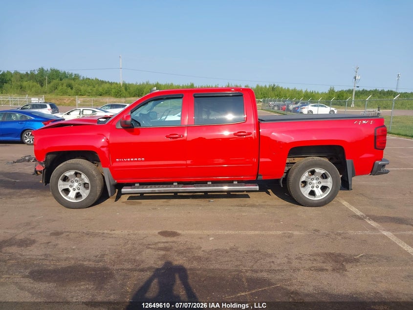 2018 Chevrolet Silverado 1500 1Lt VIN: 3GCUKREC0JG567227 Lot: 12649610