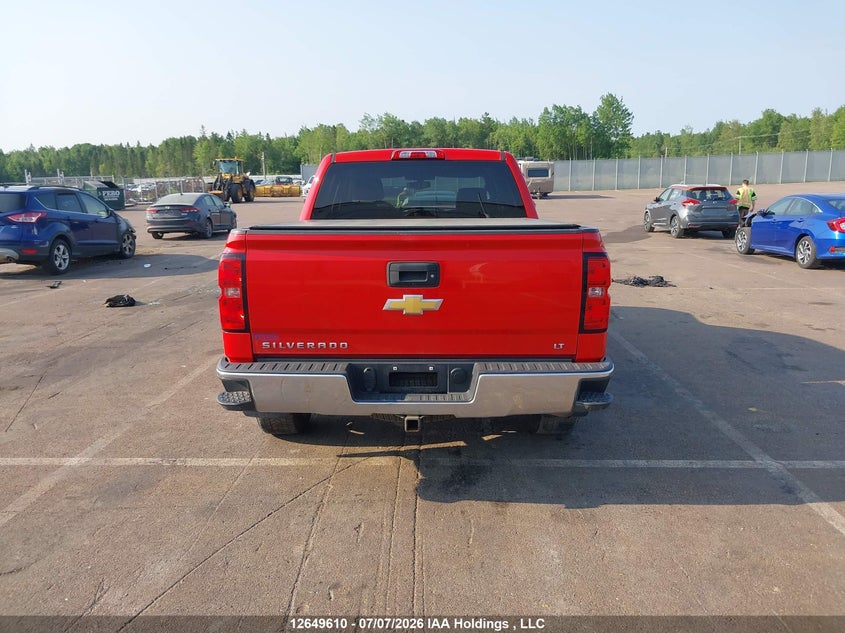 2018 Chevrolet Silverado 1500 1Lt VIN: 3GCUKREC0JG567227 Lot: 12649610