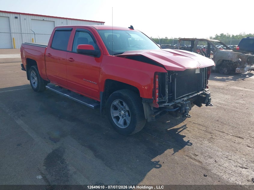 2018 Chevrolet Silverado 1500 1Lt VIN: 3GCUKREC0JG567227 Lot: 12649610