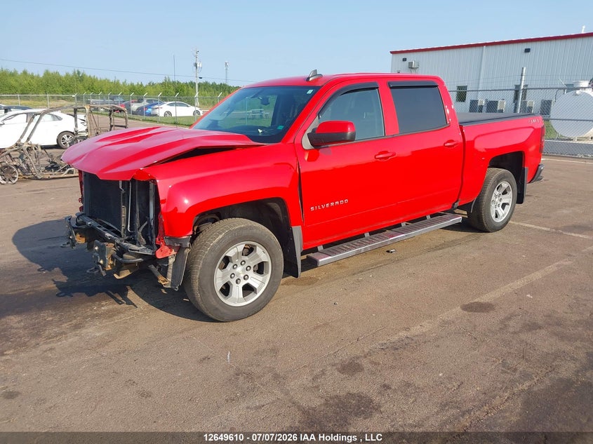 2018 Chevrolet Silverado 1500 1Lt VIN: 3GCUKREC0JG567227 Lot: 12649610