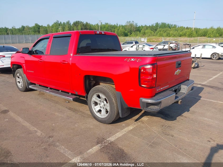 2018 Chevrolet Silverado 1500 1Lt VIN: 3GCUKREC0JG567227 Lot: 12649610
