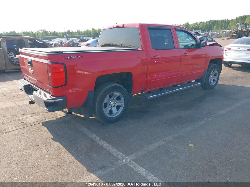 2018 Chevrolet Silverado 1500 1Lt VIN: 3GCUKREC0JG567227 Lot: 12649610