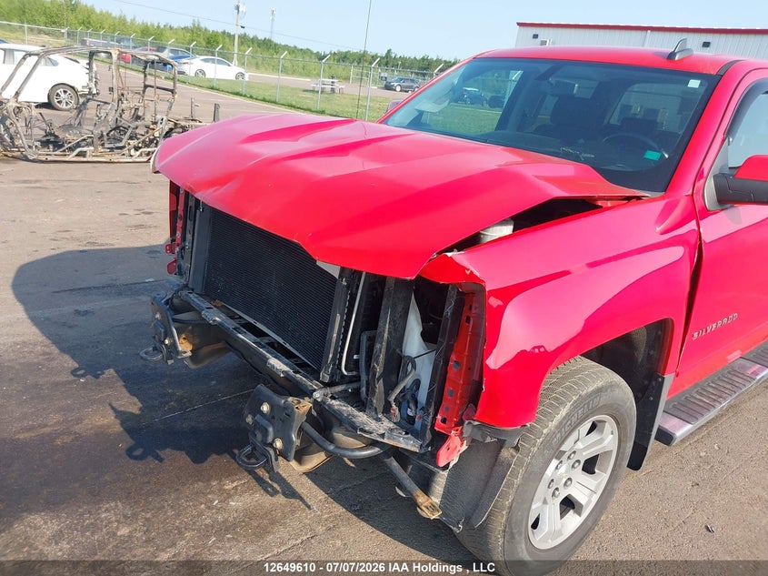 2018 Chevrolet Silverado 1500 1Lt VIN: 3GCUKREC0JG567227 Lot: 12649610