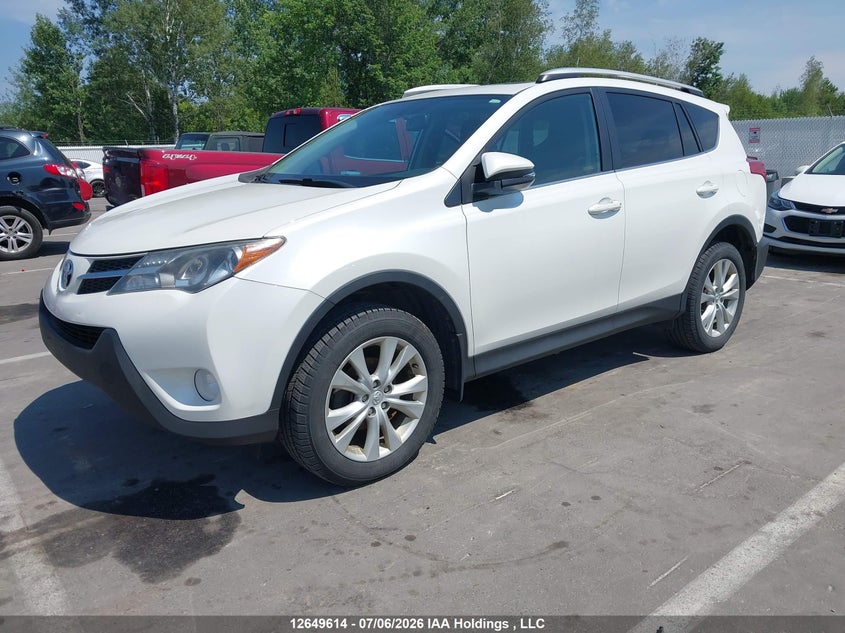 2013 Toyota RAV 4, Rear, IAAI, VIN 2T3DFREVXDW064816 — photo 2