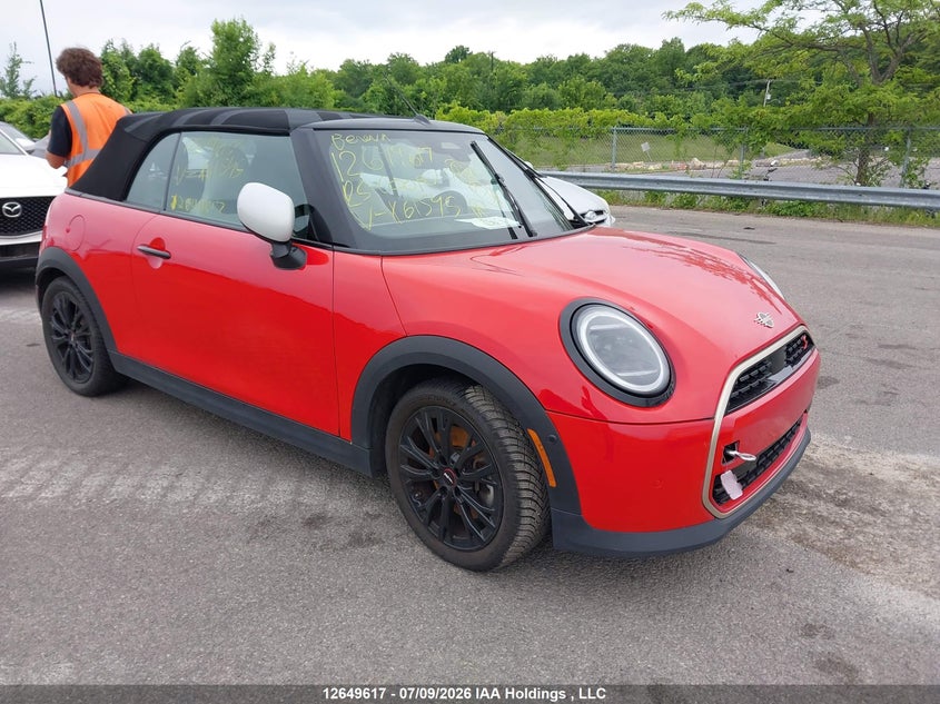 2025 MINI CONVERTIBLE CABRIO 2.0L I-4 DI, DOHC, VVT, TURBO, 201HP