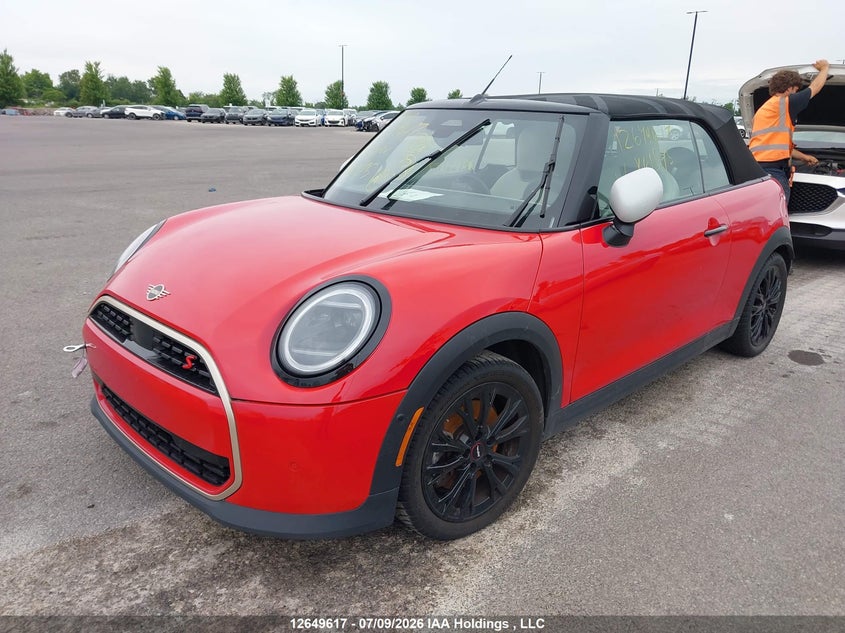 2025 MINI CONVERTIBLE CABRIO 2.0L I-4 DI, DOHC, VVT, TURBO, 201HP