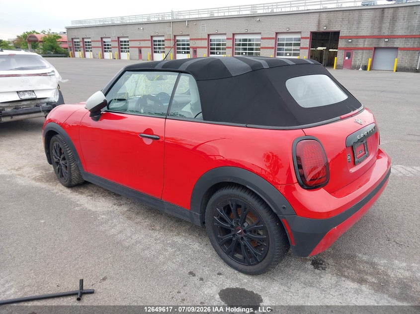 2025 MINI CONVERTIBLE CABRIO 2.0L I-4 DI, DOHC, VVT, TURBO, 201HP