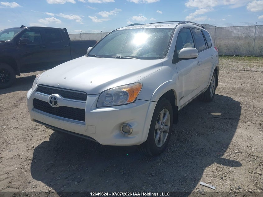 2012 Toyota RAV 4, Rear, IAAI, VIN 2T3DF4DV1CW222642 — photo 2