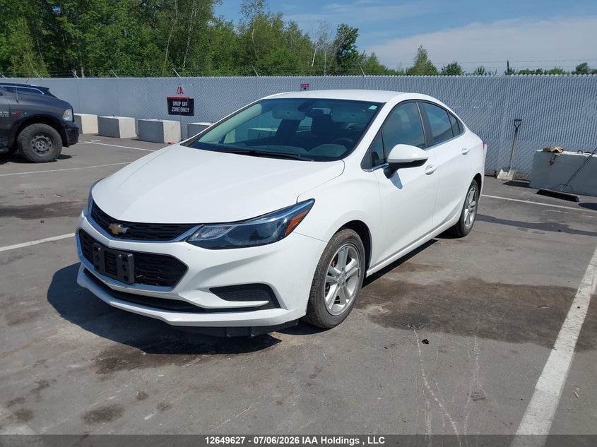 2018 Chevrolet Cruze Lt, Затопление, IAAI, VIN 1G1BE5SM9J7188235 — фото 2