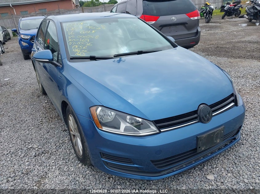 Vin: 3vw217au8gm000848, lot: 3051199, volkswagen golf 1.8 tsi comfortline/1.8 tsi highline/1.8 tsi trendline 2016 img_1