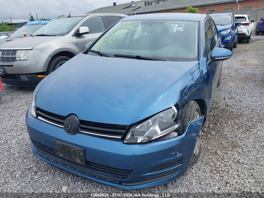 Vin: 3vw217au8gm000848, lot: 3051199, volkswagen golf 1.8 tsi comfortline/1.8 tsi highline/1.8 tsi trendline 20162