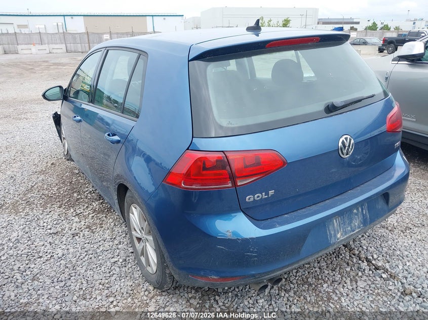 Vin: 3vw217au8gm000848, lot: 3051199, volkswagen golf 1.8 tsi comfortline/1.8 tsi highline/1.8 tsi trendline 20163