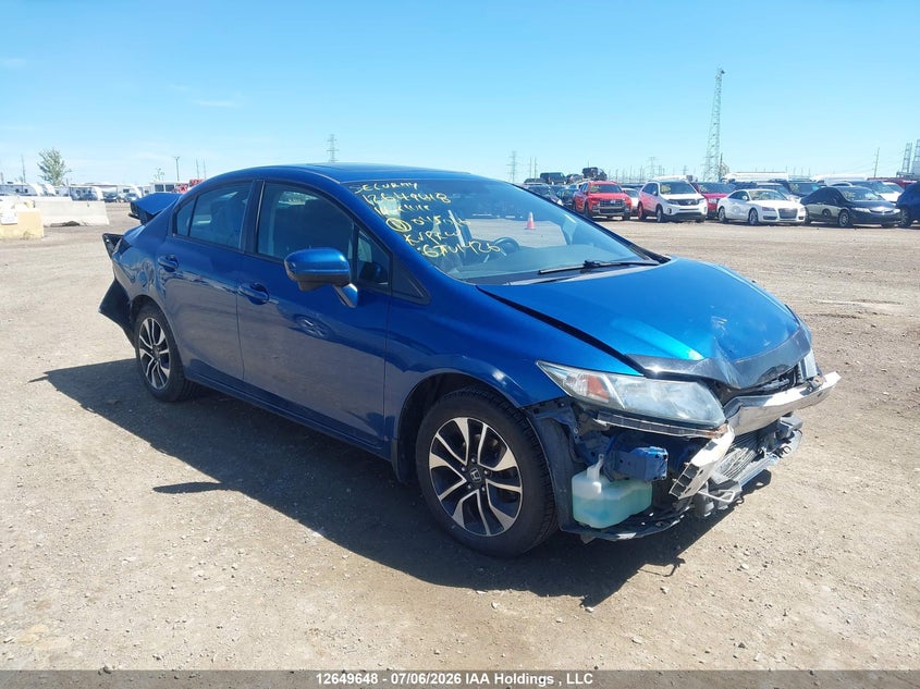 2014 Honda Civic Ex 4Dr VIN: 2HGFB2E56EH045016 Lot: 12649648
