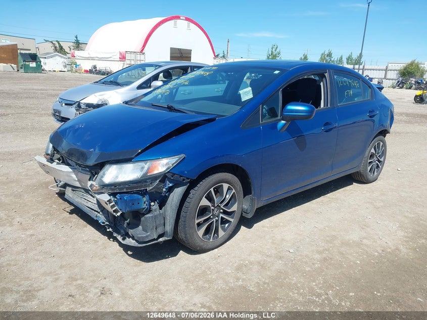 2014 Honda Civic Ex 4Dr VIN: 2HGFB2E56EH045016 Lot: 12649648