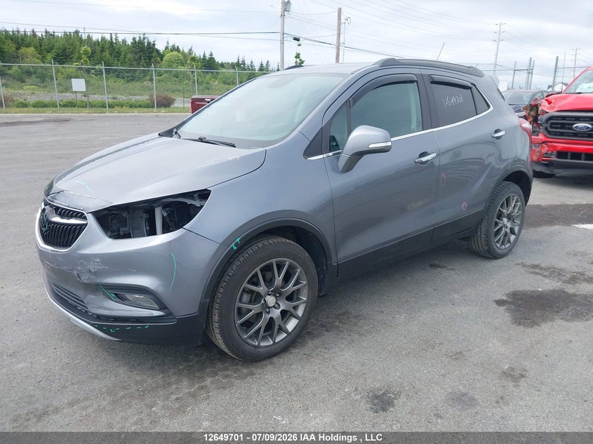 2019 Buick Encore, Удар спереди, IAAI, VIN KL4CJ2SM2KB732234 — фото 2