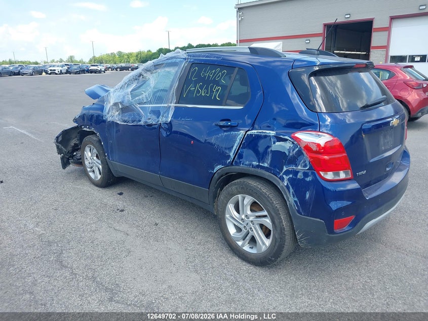 Vin: 3gncjlsb2hl156542, lot: 3051273, chevrolet trax 1lt 20173