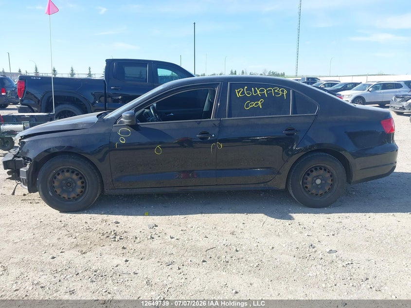 2013 Volkswagen Jetta S VIN: 3VW2K7AJ5DM279934 Lot: 12649739