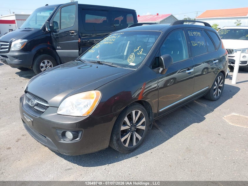 2010 Kia Rondo Ex, Right Rear, IAAI, VIN KNAHH8C61A7326082 — photo 2