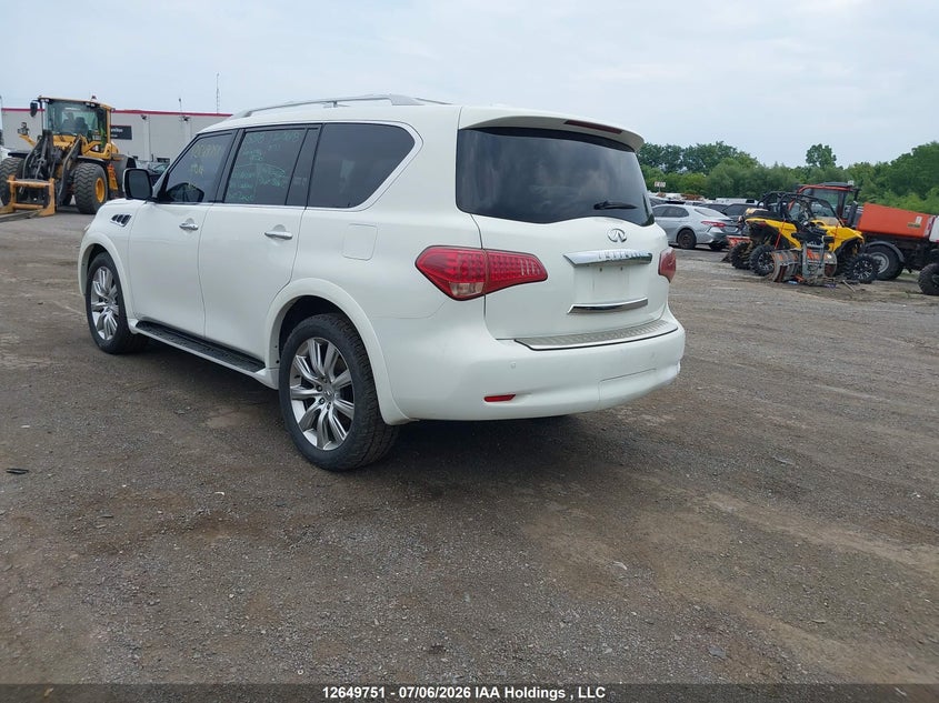 Vin: jn8az2ne1b9003860, lot: 3051323, infiniti qx56 20113