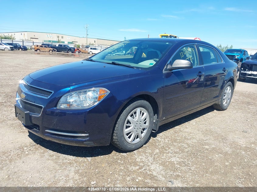 2009 Chevrolet Malibu Ls, Right Side, IAAI, VIN 1G1ZG57B694177965 — photo 2