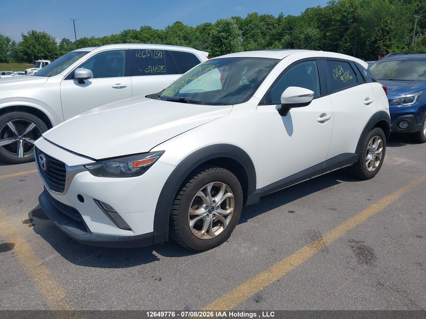 Vin: jm1dkbc78g0103810, lot: 3051348, mazda cx-3 20162