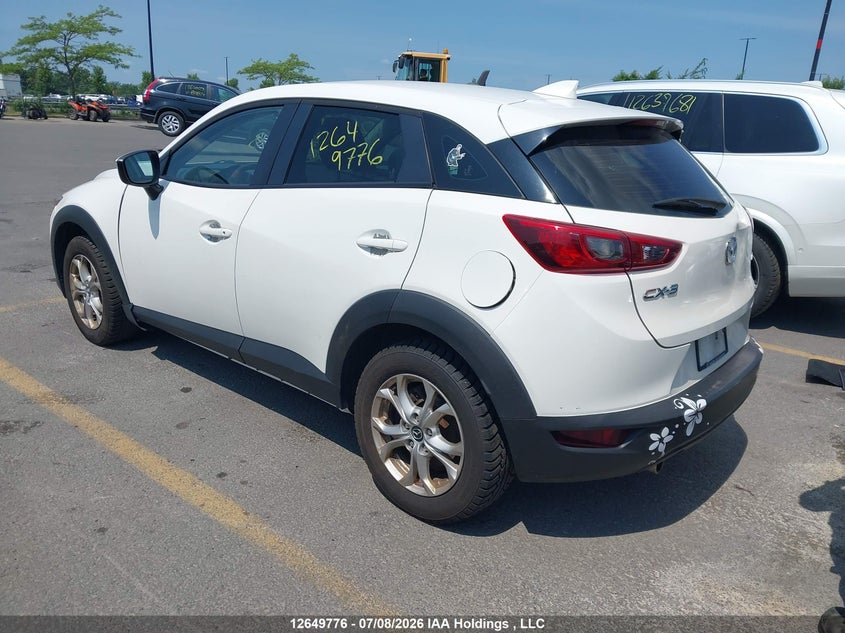 Vin: jm1dkbc78g0103810, lot: 3051348, mazda cx-3 20163