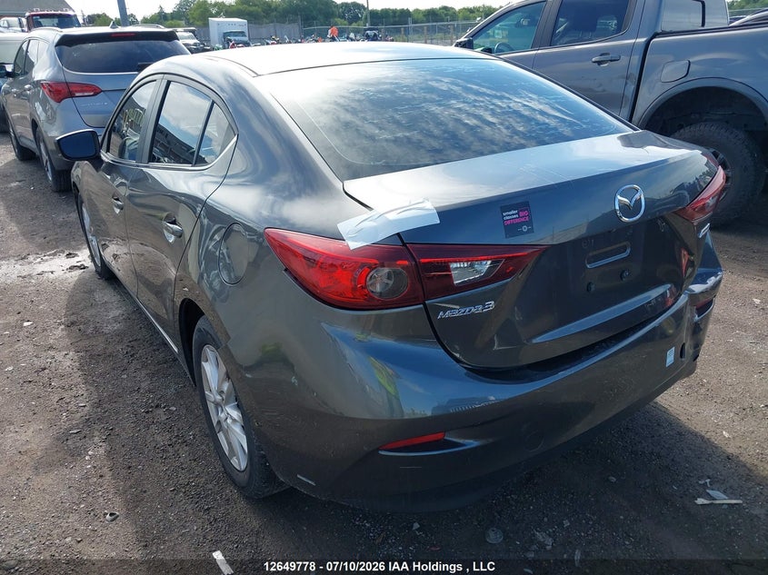 Vin: jm1bn1v76j1180876, lot: 3051350, mazda 3 gs 20183