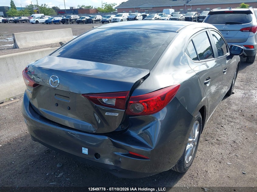 Vin: jm1bn1v76j1180876, lot: 3051350, mazda 3 gs 20184
