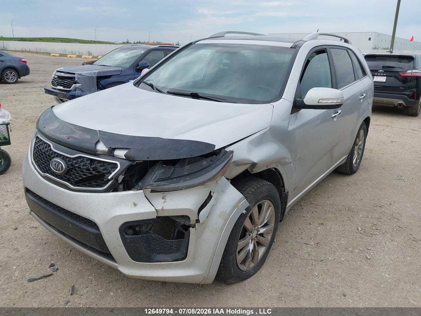 Vin: 5xykwda27dg423172, lot: 3051366, kia sorento sx 20132