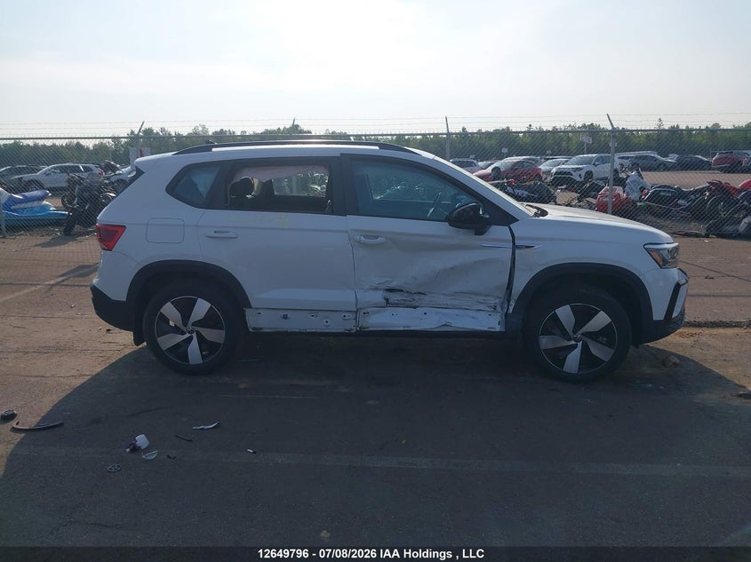2024 Volkswagen Taos Trendline VIN: 3VVGX7B22RM121898 Lot: 12649796