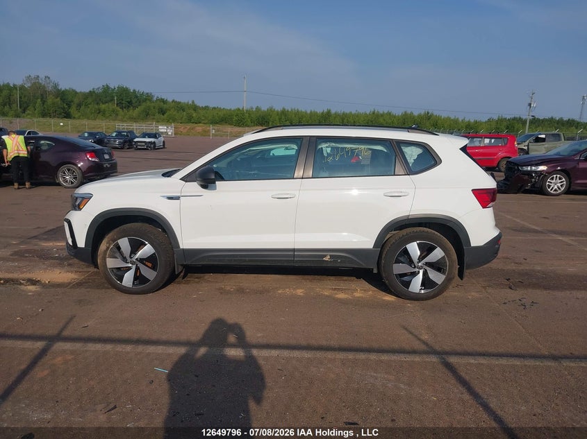 2024 Volkswagen Taos Trendline VIN: 3VVGX7B22RM121898 Lot: 12649796