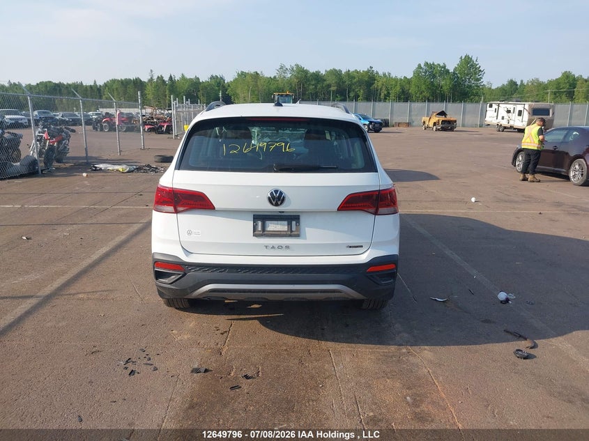 2024 Volkswagen Taos Trendline VIN: 3VVGX7B22RM121898 Lot: 12649796