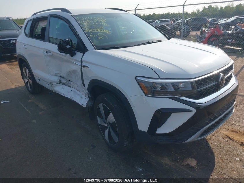 2024 Volkswagen Taos Trendline VIN: 3VVGX7B22RM121898 Lot: 12649796