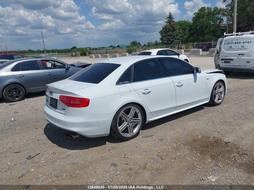 Vin: waufgcfl1da226537, lot: 3051409, audi s4 premium 20134