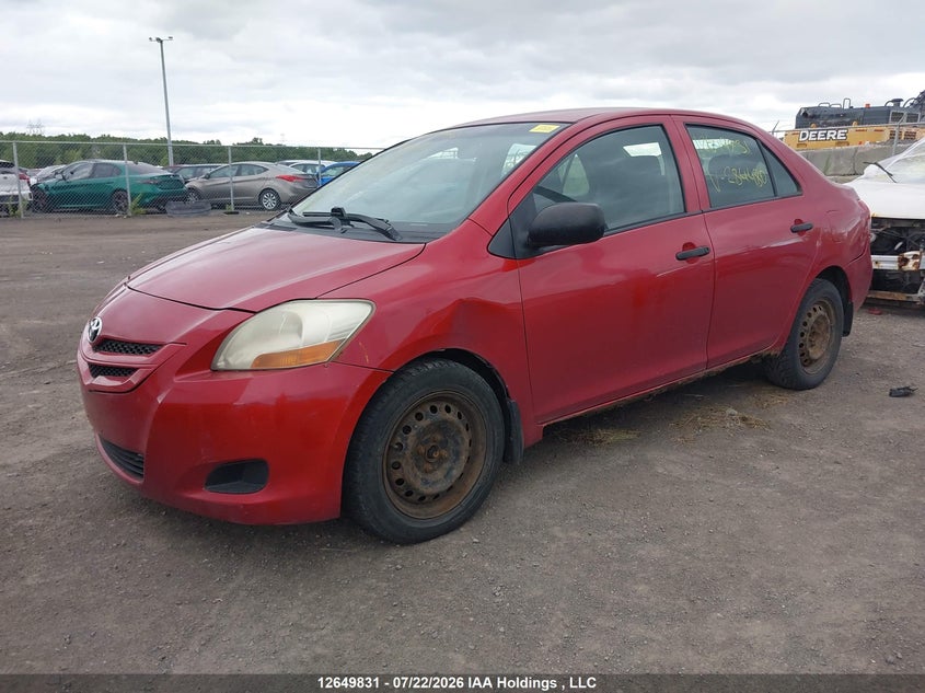 2008 Toyota Yaris, Water, IAAI, VIN JTDBT923881284480 — photo 2