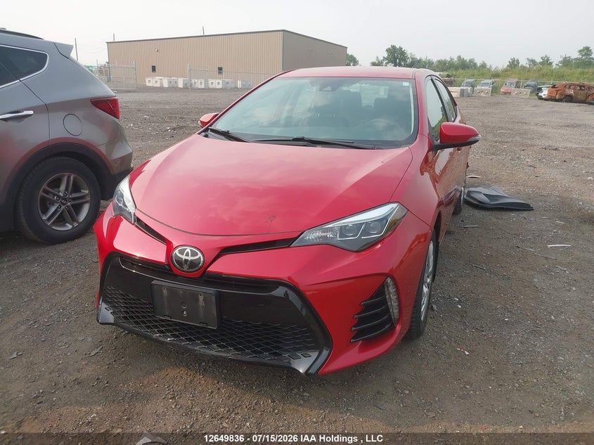 2019 Toyota Corolla, Rear, IAAI, VIN 2T1BURHE2KC139010 — photo 2