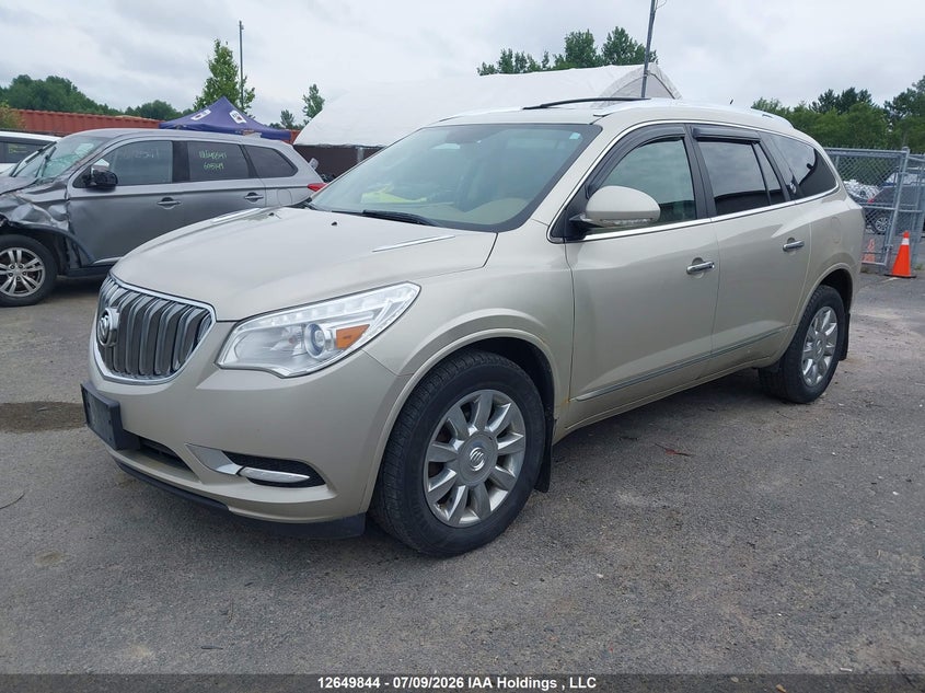 2013 Buick Enclave, Удар сзади, IAAI, VIN 5GAKVCKD8DJ232049 — фото 2
