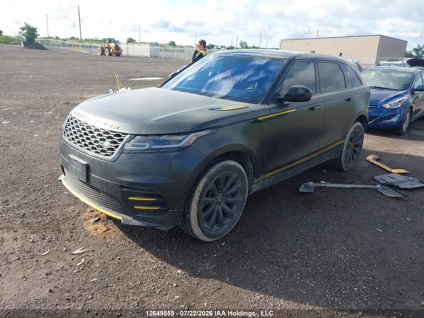 2018 Land Rover Range Rover Velar, Удар ззаду, IAAI, VIN SALYL2RN2JA724457 — фото 2