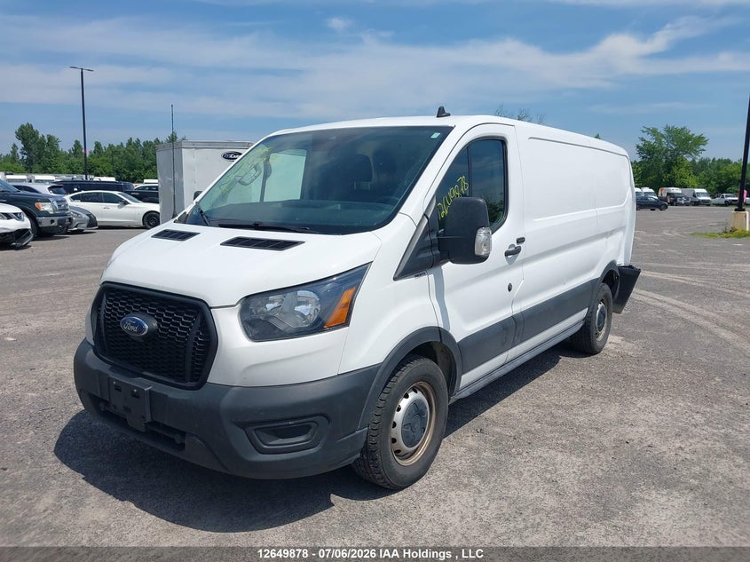 2021 Ford Transit, Левый зад, IAAI, VIN 1FTYE1Y80MKA83721 — фото 2