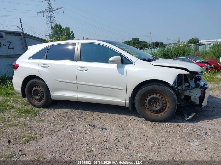 2014 TOYOTA VENZA SPORT UTILITY VEHICLE 2.7L I-4 DOHC, VVT, 182HP